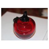 Red Glass Apple