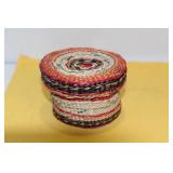 A Rattan Trinket Box