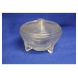 A Retro Space Age? 3 Footed Glass Bowl