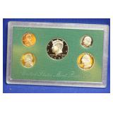 A 1996 US Mint Proof Set