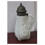 A Milk Glass Pitcher