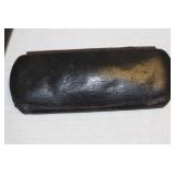 An Antique Metal and Cloth Glass Case