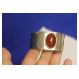 Carnelian and Sterling Bracelet