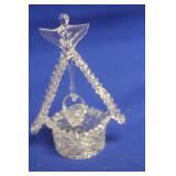 A Glass or Crystal Well with Bucket