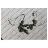 A Pair of Sterling Earrings