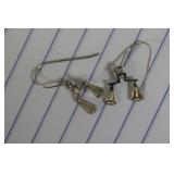A Pair of Sterling Earrings