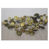 Lot of 64 Antique/Vintage Buttons