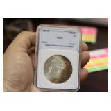 An NNC Graded 1881-S Morgan Silver Dollar