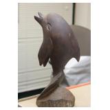 Carved Wooden Dolphin