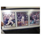 Lot of Three Autographed Photos of Derek Jeter
