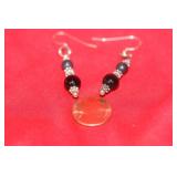 A Pair of Sterling Earrings