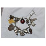 Sterling Charms and Sterling Bracelet