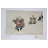 Kogyo Tsukioka Japanese Woodblock Print