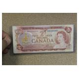 Canada $2.00 Note - 1974
