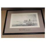 Etching by Listed Artist John M. Barber