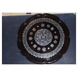 Mother of Pearl Wooden Folding Table