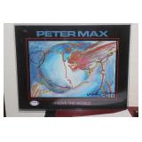 Signed Peter Max Print