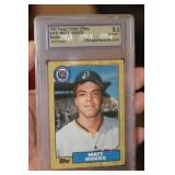 Graded Matt Nokes Rookie Card