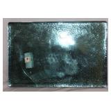 A Handmade Blenko Awuamarine Glass Block