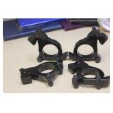 Lot or Set of $ Lucite Napkin Rings