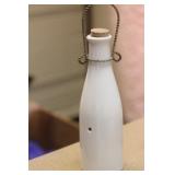A Milk Porcelain Bottle Bell