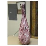 Large Art Glass Vase