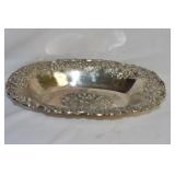 An Ornate Silverplated Dish