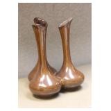 Triple Van Briggle Bud Vase