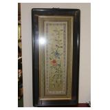 Framed Chinese Silk
