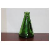 An Old Green Glass Beaker