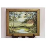 Oil On Canvas Board - Signed: Lee