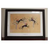 A Framed Disney's Animal Kingdom Lodge Print