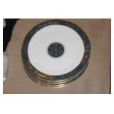 Set of 10 Royal Doulton Dinner Plates