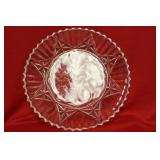 A Pressed Glass Plate