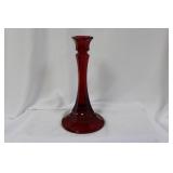 A Ruby Red Candlestick