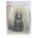 An Antique/Vintage Black and White Photo