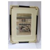 A Woodblock Print by Tosa Mitsuoki