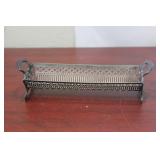 A Marked Silverplated Bench