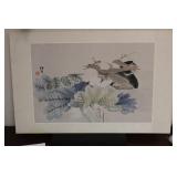 Signed Chinese / Asian Watercolor / Print