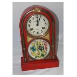Antique Chinese Marriage Clock Working Condition
