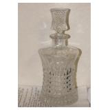 Press Glass Decanter