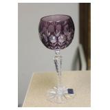 Godinger Cut Glass Goblet
