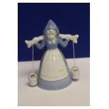 Ceramic Girl with Barrels