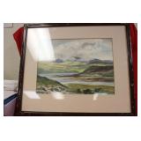 A Watercolour on Caragh Lake