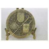 A Bronze Commemorative Coin or Medal