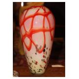 Large Art Glass Vase