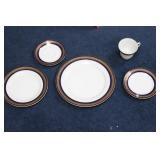 A Noritake Set of Plates Cup and Saucer