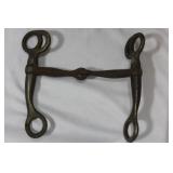 A Short Shank Snaffle Bit for Horses