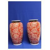A Pair of Large Chinese Contemporary Vases
