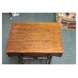 A Wooden Utensil Box